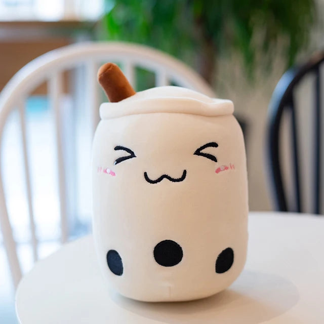 タピオカミルクティー ふわふわ 抱き枕 ぬいぐるみ