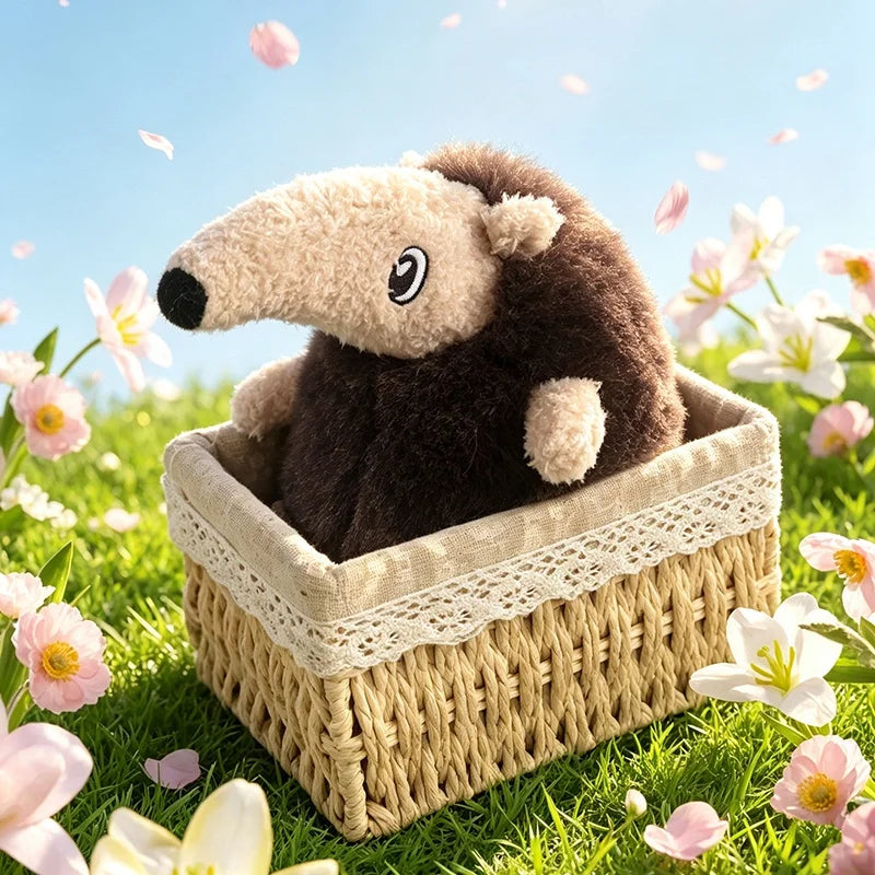 Ultra Soft Fluffy Colorful Anteater Plush Toy Cute Stuffed Animal Doll Kids Adults Cozy Bedroom Sofa Decor Perfect Birthday Gift