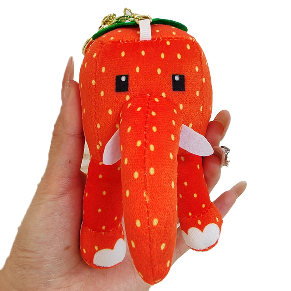 12cm STEAL A BRAINROT Blue 67 sahur Plush Toy Cute No. 67 Keychain Pendant Doll Game Surrounding Blue No. 67 Toys Birthday Gifts