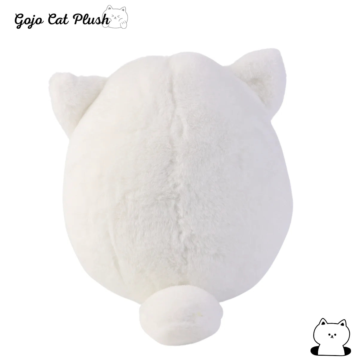 30cm Soft Gojo Cat Plush Pillow Hot Anime Sunglasses White Cat Plushies Toys Stuffed Animals Doll Home Decor Kids Birthday Gift