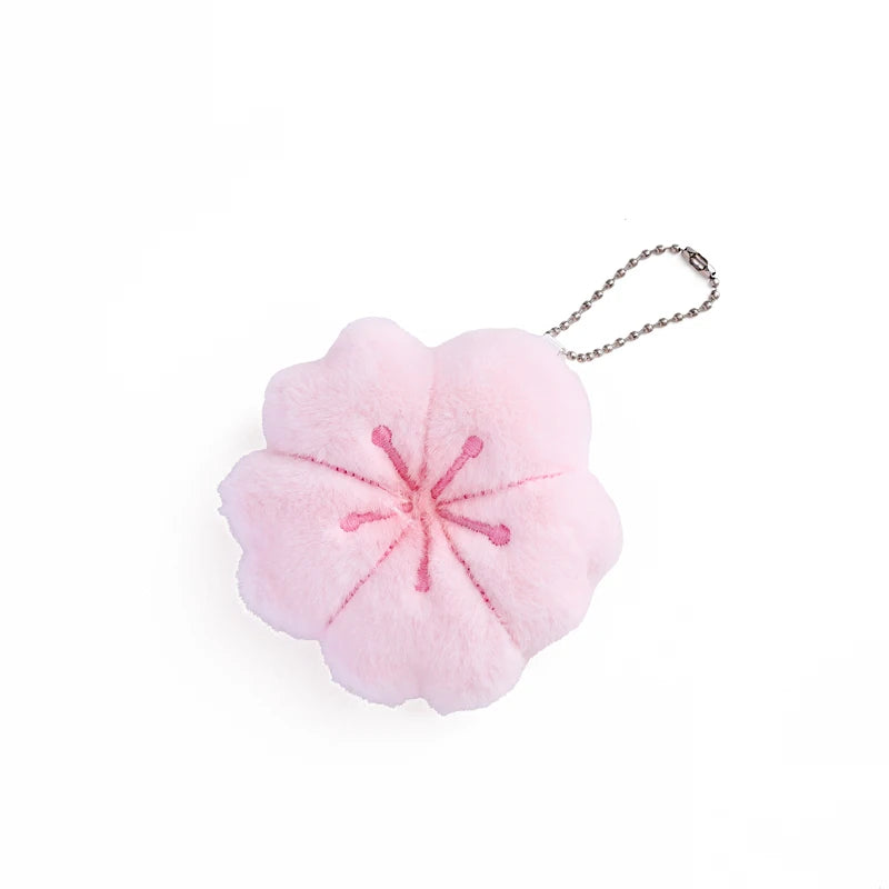 ふわふわ桜ぬいぐるみキーホルダー