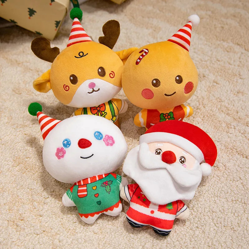 クリスマス キャラクター ふわふわ ぬいぐるみ 4種セット