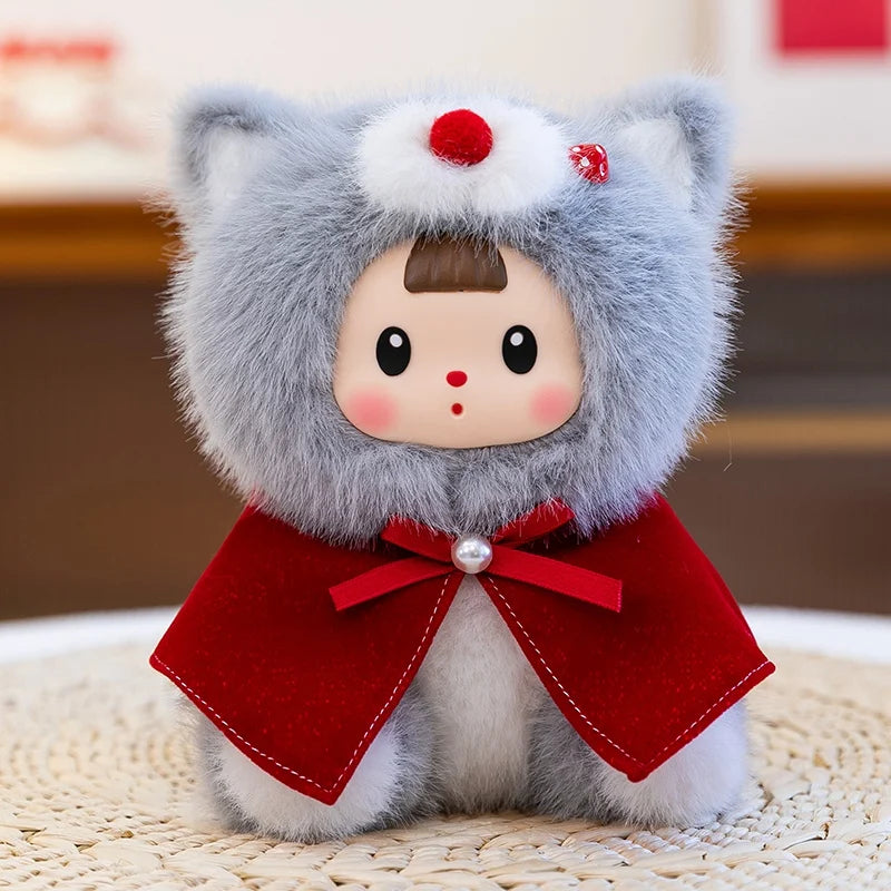 童話 赤ずきん と オオカミ ふわふわ ぬいぐるみ セット