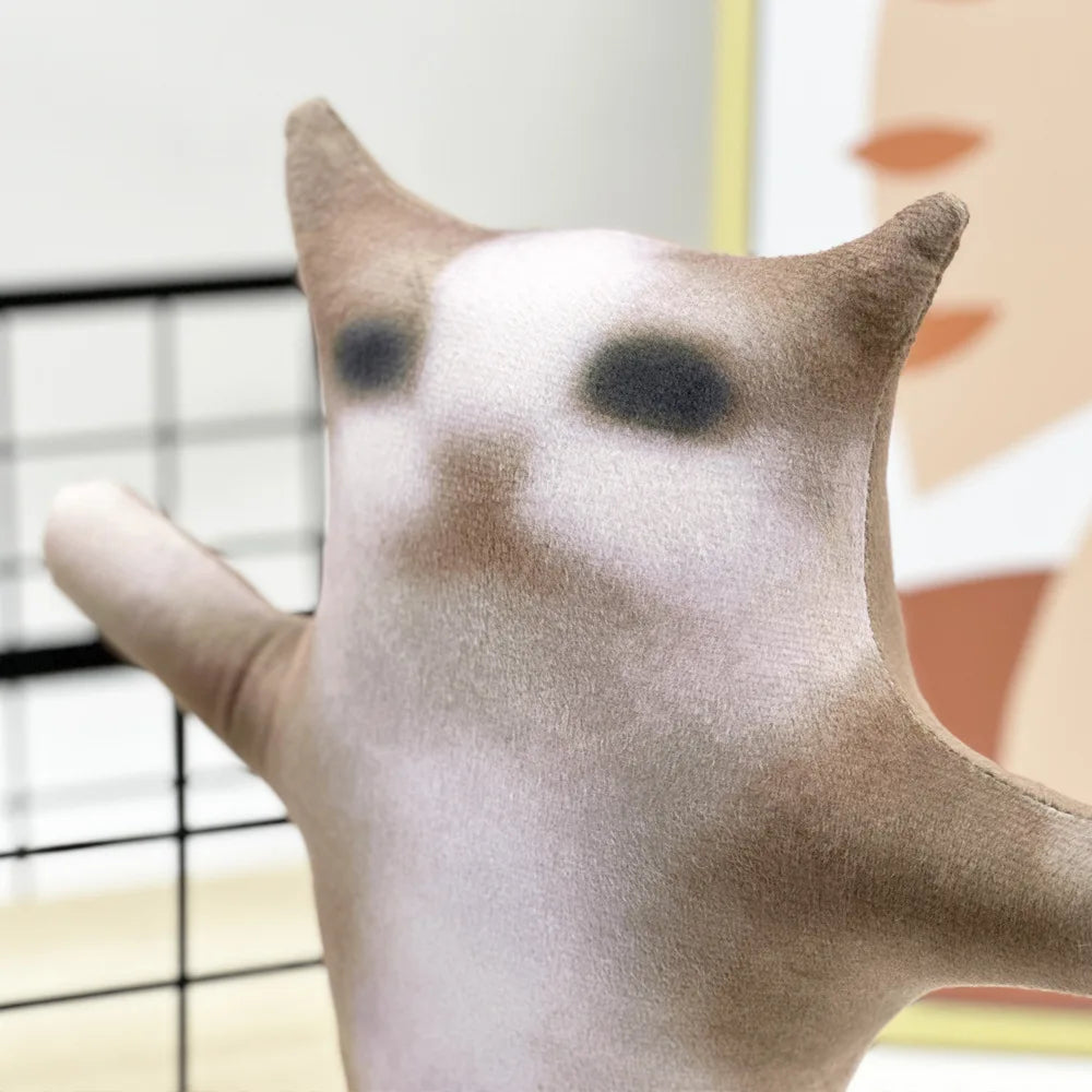 猫ミーム 面白い 3D ぬいぐるみ