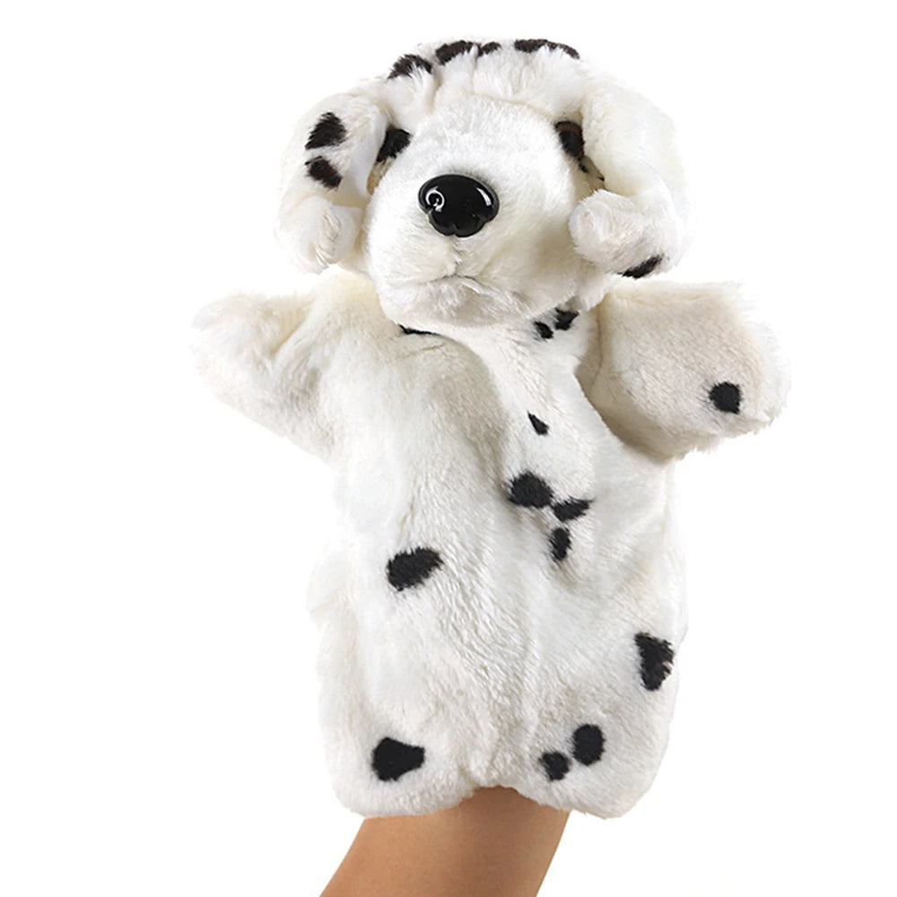 Animal Hand Puppet Rabbit Sheep Dolls Plush Hand Toy Early Education Learning Toys Children Marionetes Puppets for Telling Story