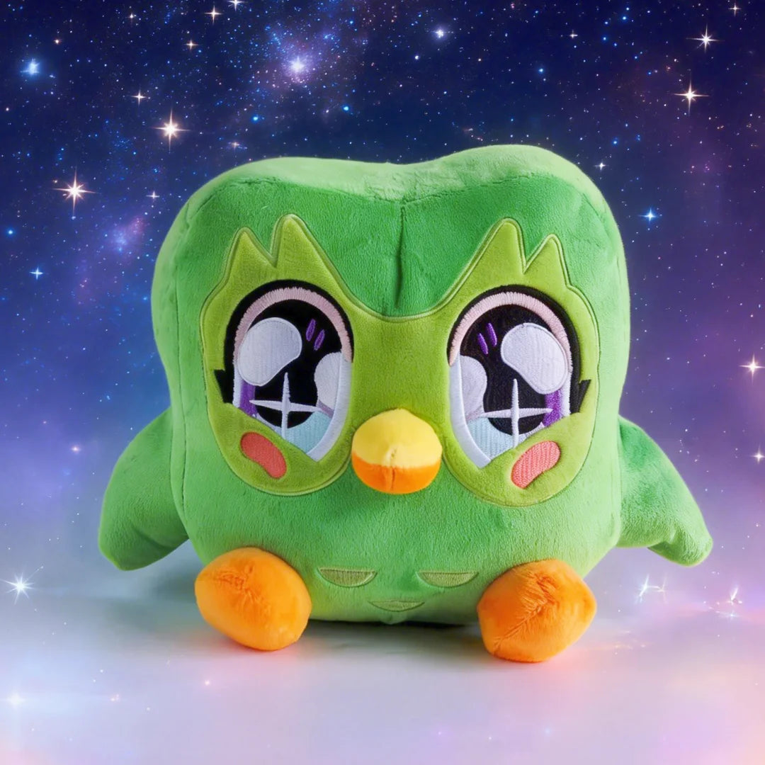 デュオリンゴ ドゥオの キラキラ目 緑色 ぬいぐるみ