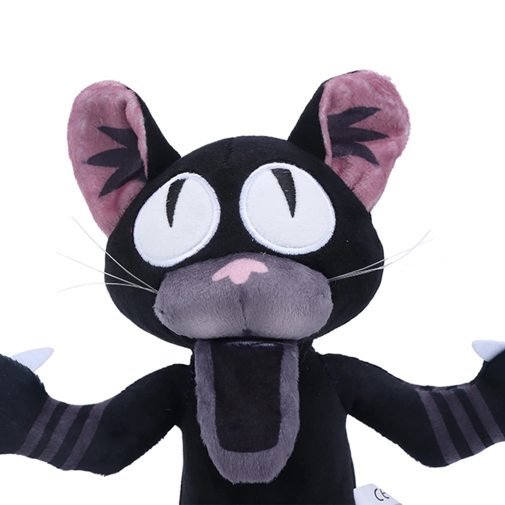 「99 ナイツ・イン・ザ・フォレスト」咆哮する黒猫ぬいぐるみ