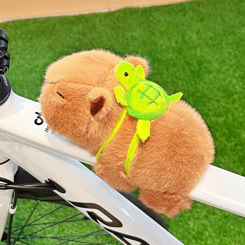 Lovely Capybara Animal Slap Snap Wrap Wristband Bracelet Plush Toys Kawaii Capybara Hand Ring Wristband Funny Toys for Kids