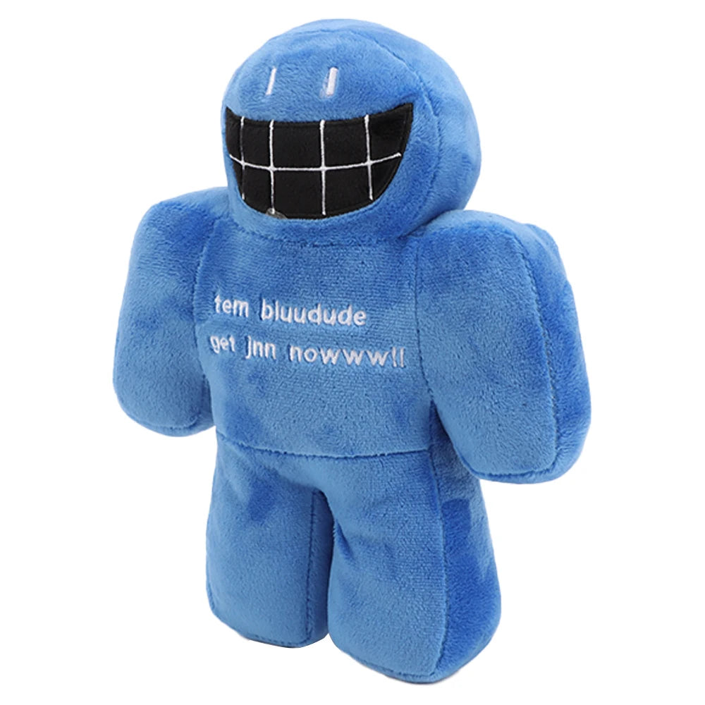 24cm Chance Forsaken Plush Toys Robot Forsaken c00kidd Plush Toys Game Peripheral Bluudude Dolls Fans Birthday Gifts Room Decor