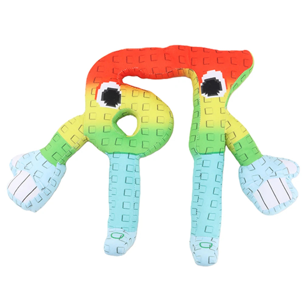 24cm STEAL A BRAINROT Rainbow 67 Plush Toy Cute House Doll Game Surrounding Rainbow No. 67 Toy Soft Toys for Kids Birthday Gifts