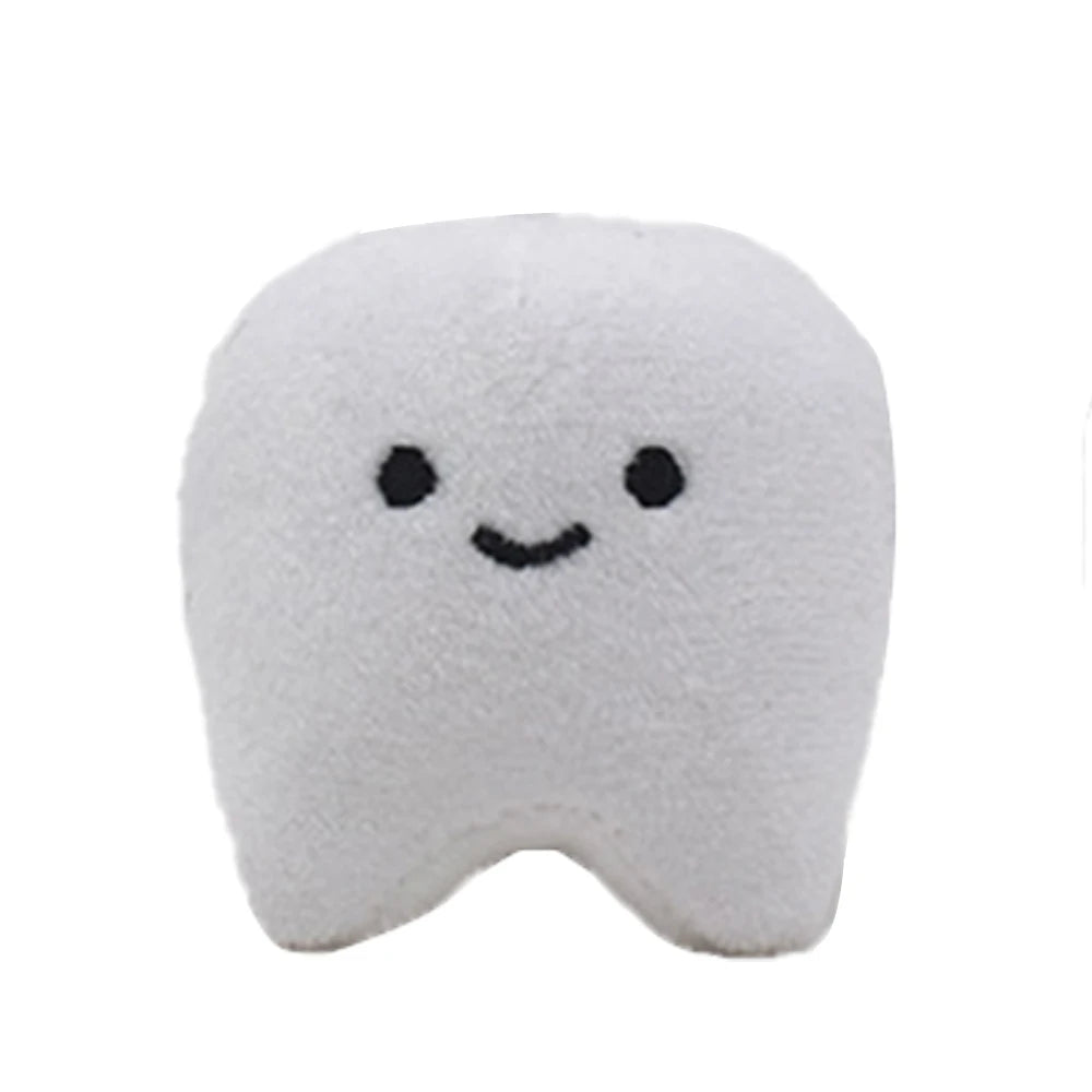 Cute Teeth Plush Toy Cartoon Wisdom Teeth Pendant Toothbrush Soft Care for Teeth Toothpaste Toothbrush Tooth Care Toys Kid Gifts