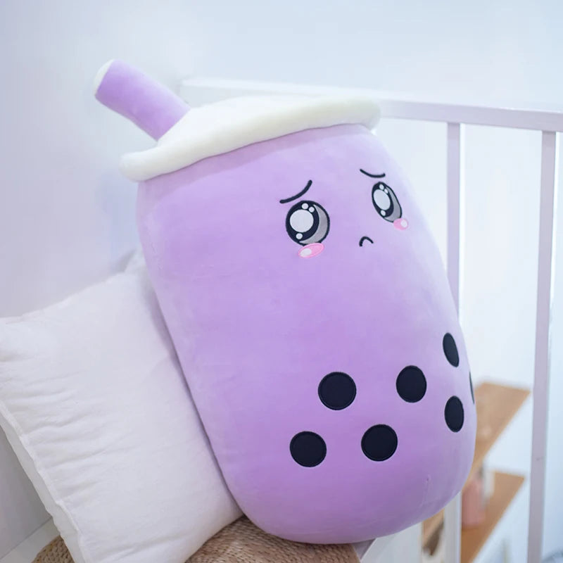 タピオカミルクティー ふわふわ 抱き枕 ぬいぐるみ