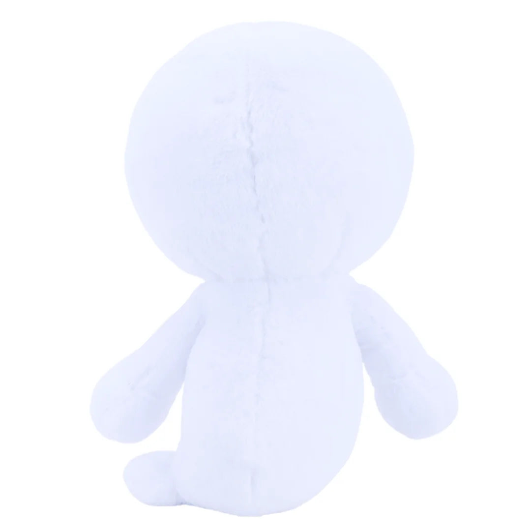 泣き目の白いおばけぬいぐるみ 縫い口