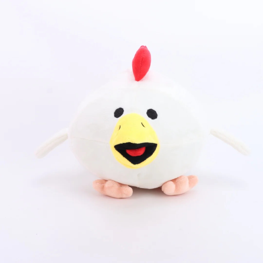 ふわふわ 丸い 白い ひよこ ぬいぐるみ