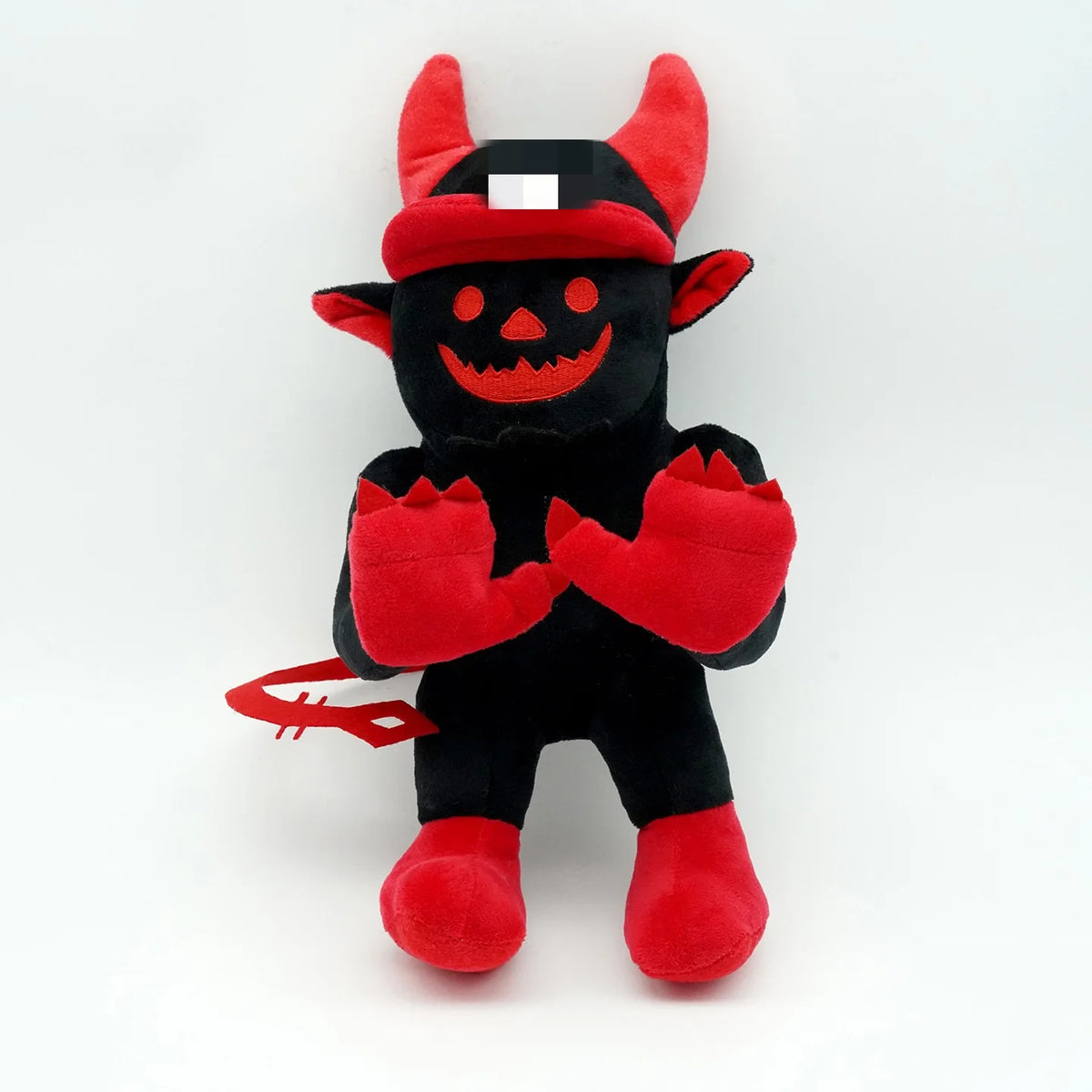 黒赤 デビル ぬいぐるみ 2種セット 角とフリル