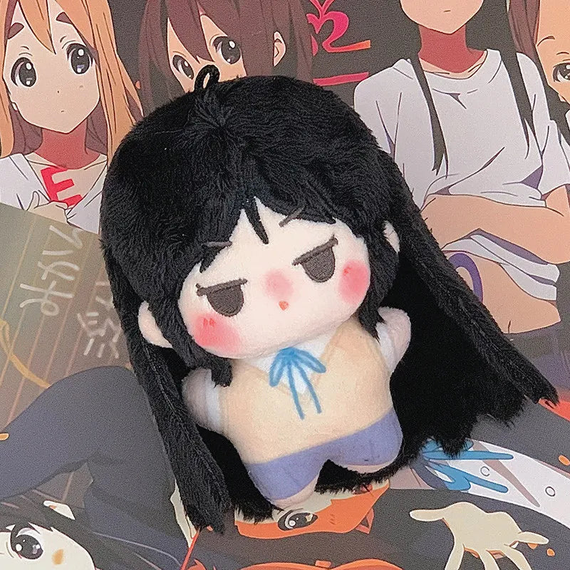 10cm K-on! Cotton Plush Toys Hirasawa Yui Japanese Anime Tainaka Ritsu Cotton Doll Kawaii Toys Valentine Birthday Gift for Girls