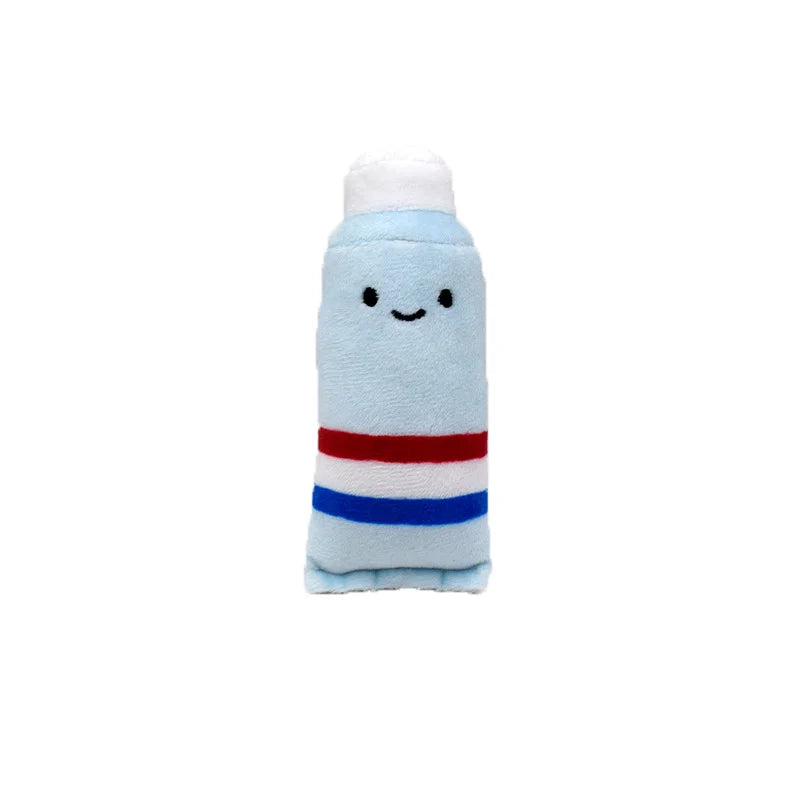 Cute Teeth Plush Toy Cartoon Wisdom Teeth Pendant Toothbrush Soft Care for Teeth Toothpaste Toothbrush Tooth Care Toys Kid Gifts
