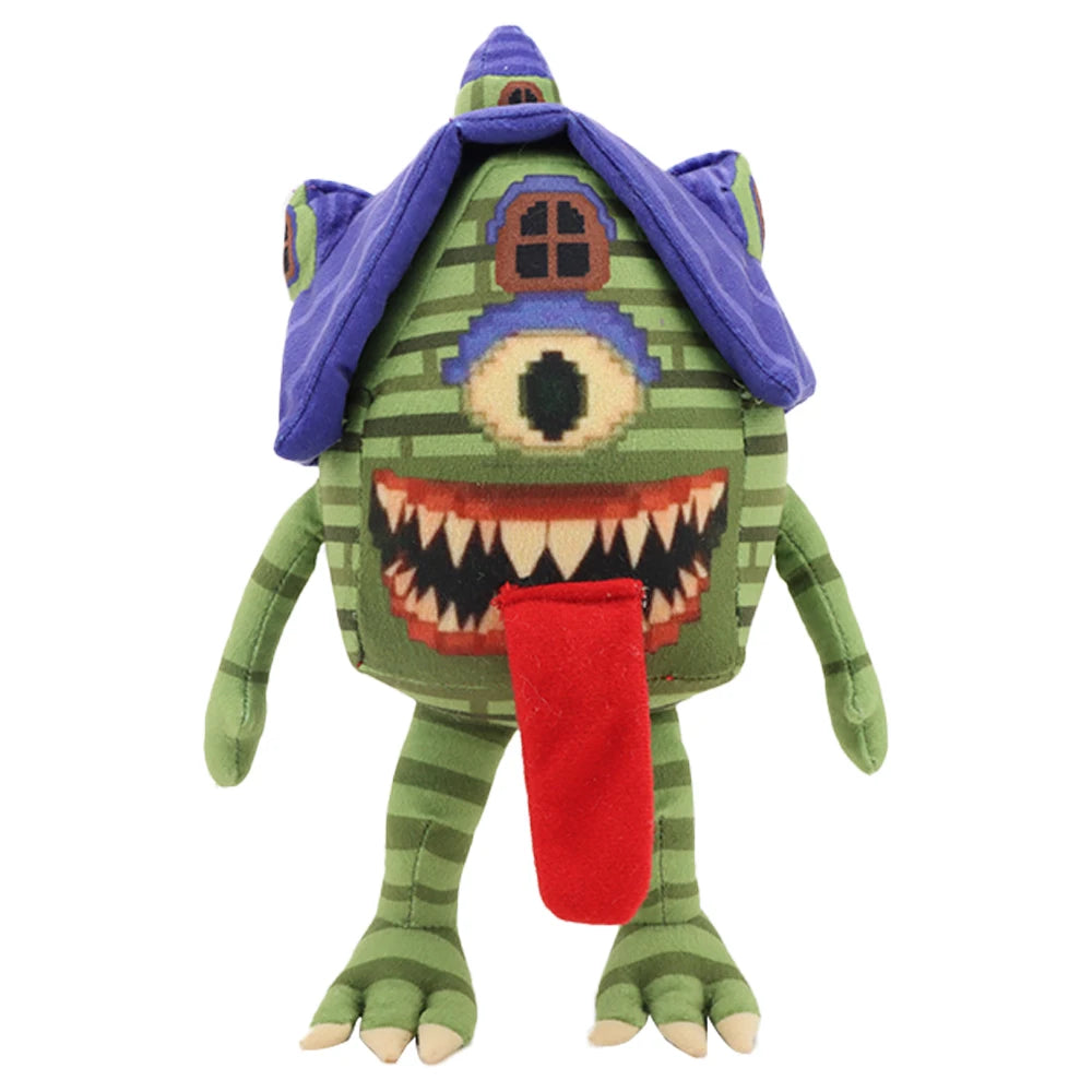 STEAL A BRAINROT La Casa Boo Plush Toy Cute House Doll Game Surrounding Cappuccino Clownino Toy Soft Toys for Kids Birthday Gift