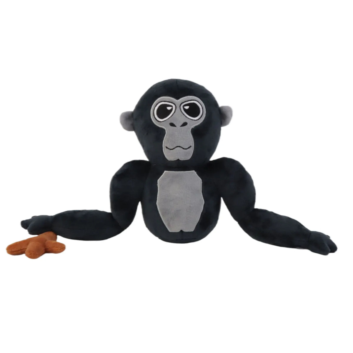 腕広げゴリラぬいぐるみ カラフルハットとシルクハット付き