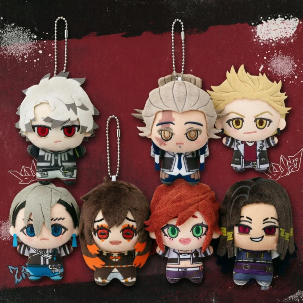 New Anime Gachiakuta Zanka Plush Toys Rudo Tamuji Amo Gaba Plush Pendant Kawaii Plushies Backpack Keychain Birthday Gift For Kid