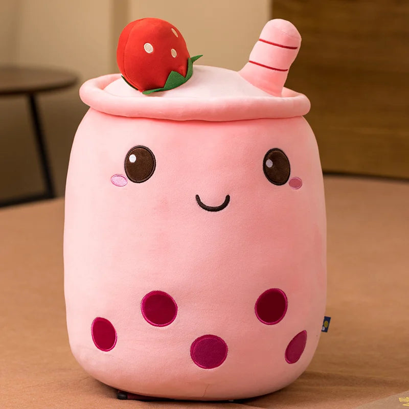 タピオカミルクティー ふわふわ 抱き枕 ぬいぐるみ