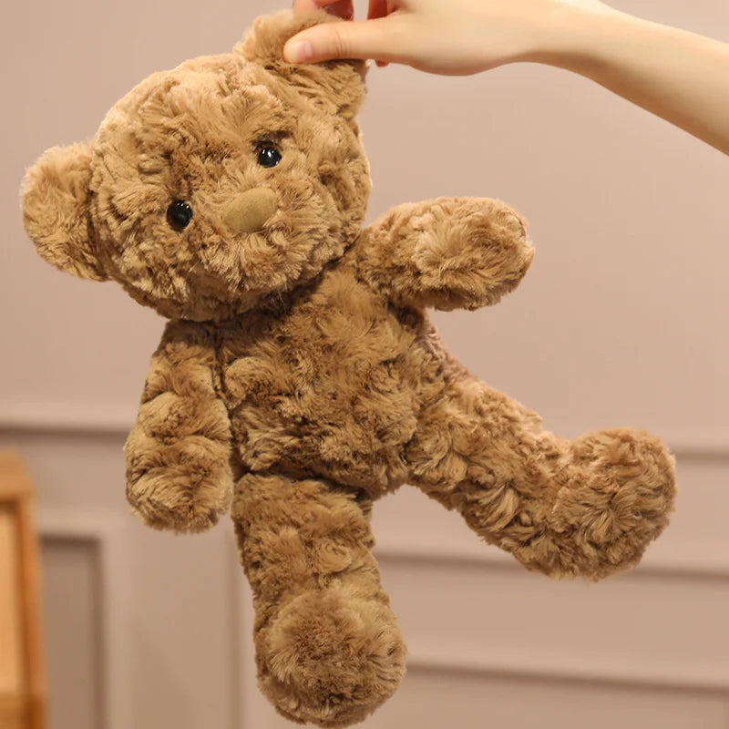30cm Cute Twisted Little Teddy Bear Plush Toy Adorable Stuffed Animal with Soft Twisted Teddy Bear Perfect Gift for Girl or Kids