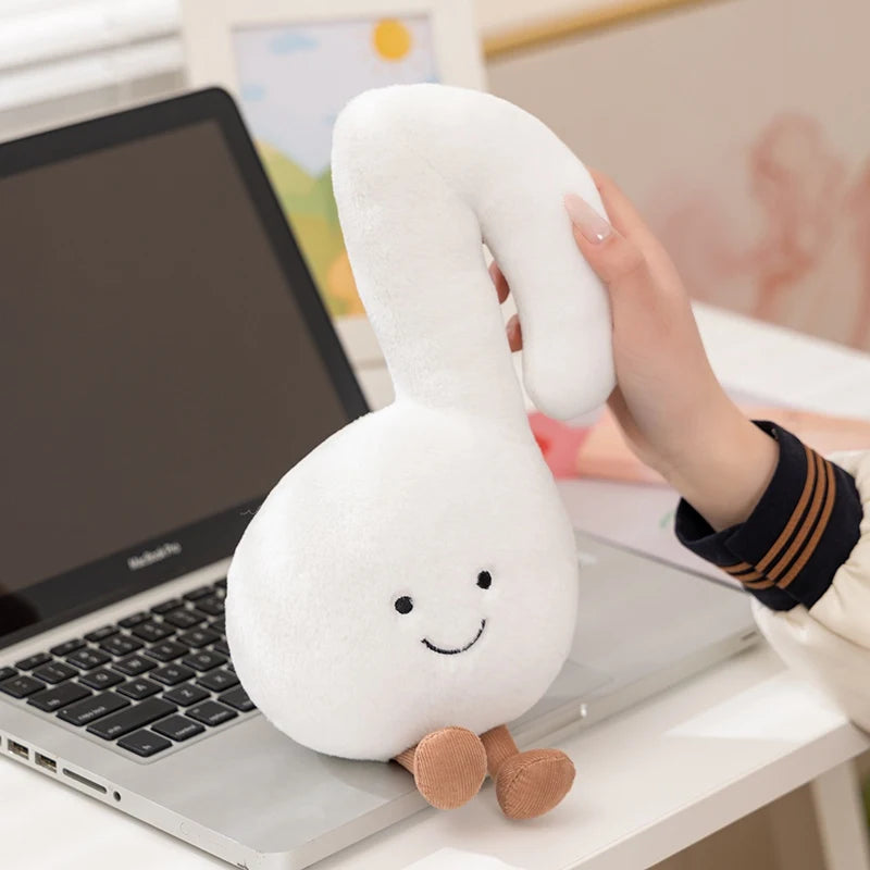 笑顔の楽器モチーフ ふわふわぬいぐるみクッション
