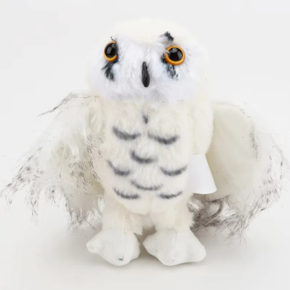 20cm Cartoon White Owl Plush Toys Soft Stuffed Animals Cute White Eagle Plushie Toys Kids Toys Home Decor Girls Birthday Gifts