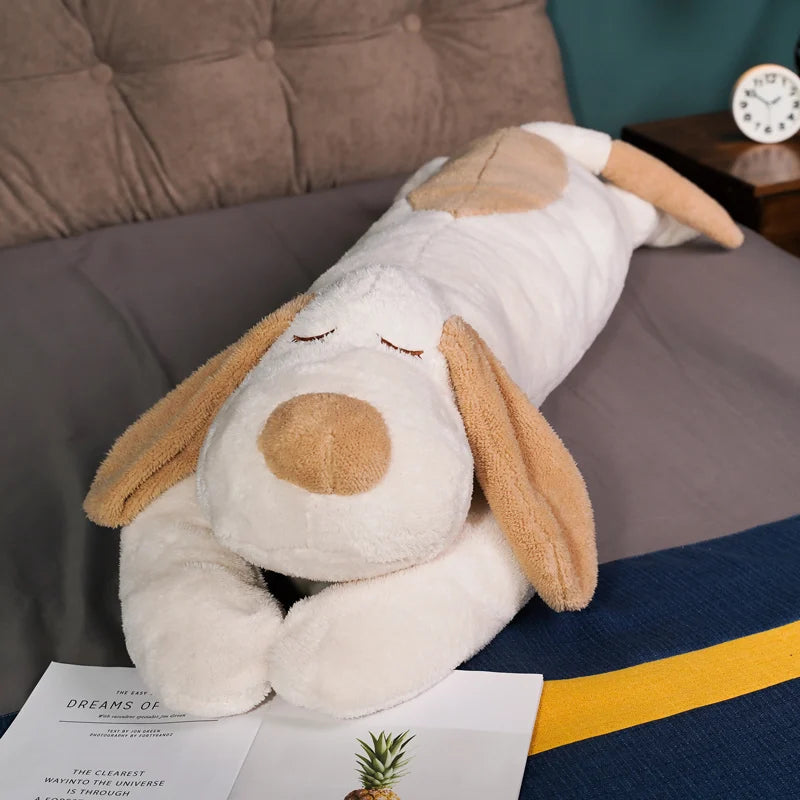 Giant Soft Dog Plush Toys Long Pillow High Quality Stuffed Animal Baby Appease Doll Home Decor Sofa Cushion Children Girl Gift
