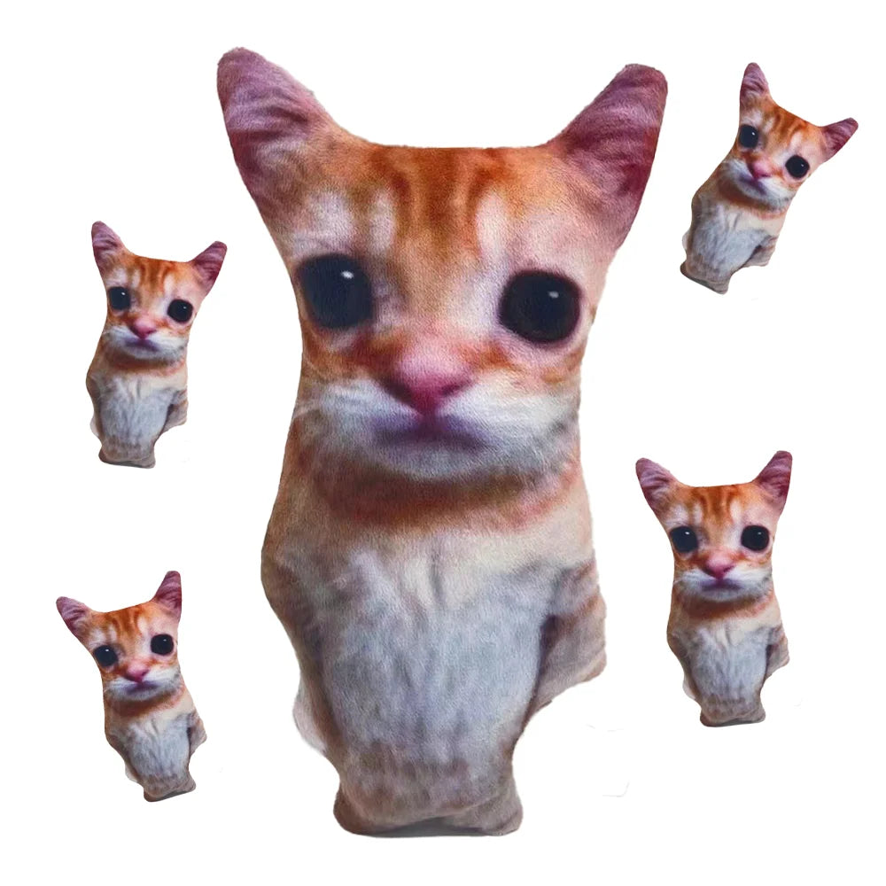 猫ミーム 面白い 3D ぬいぐるみ