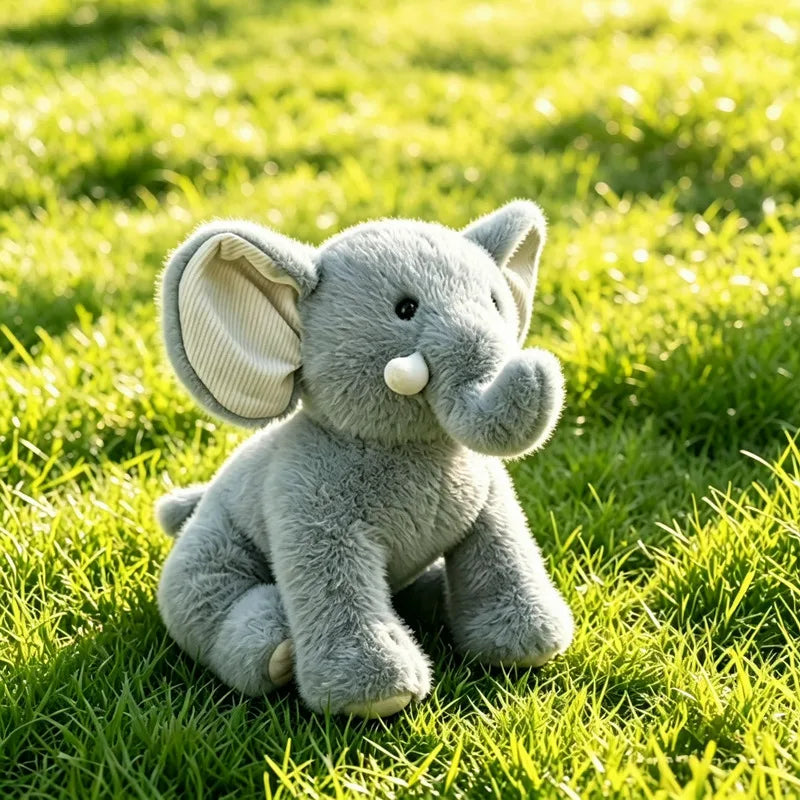 30CM Forest Animals Plush Toy Dog Cat Lion Elephant Stuffed Doll Room Decorative Toys Adorably Birthday Gifts