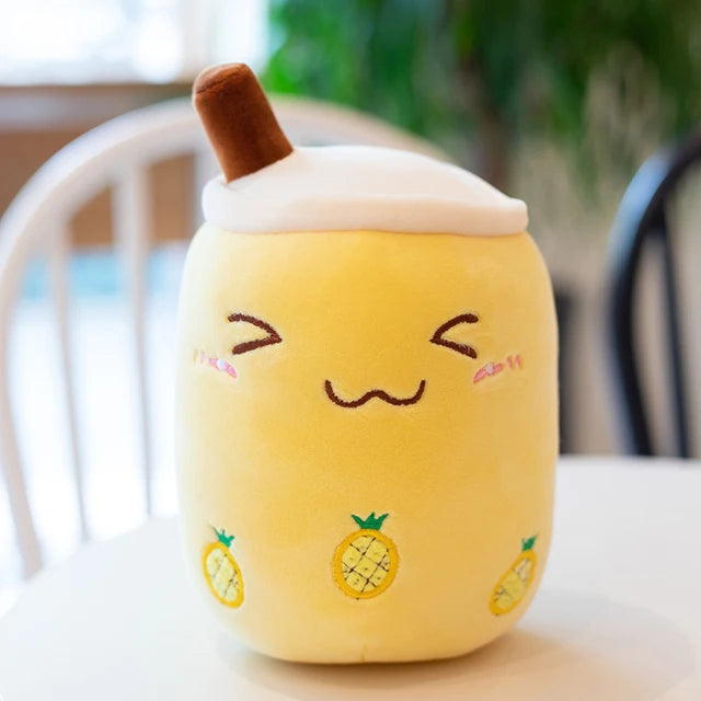 タピオカミルクティー ふわふわ 抱き枕 ぬいぐるみ