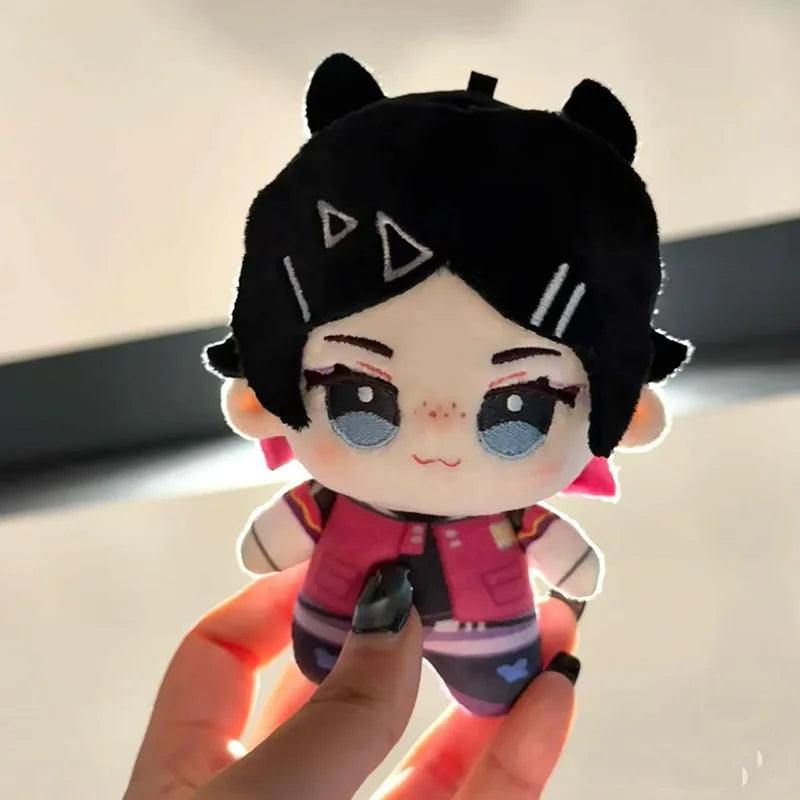 10cm New Game VALORANT Clove Plush Toys High Quality Figure Toy Cartoon Game Anime Cosplay Toys Body Squeaking Plush Pendants
