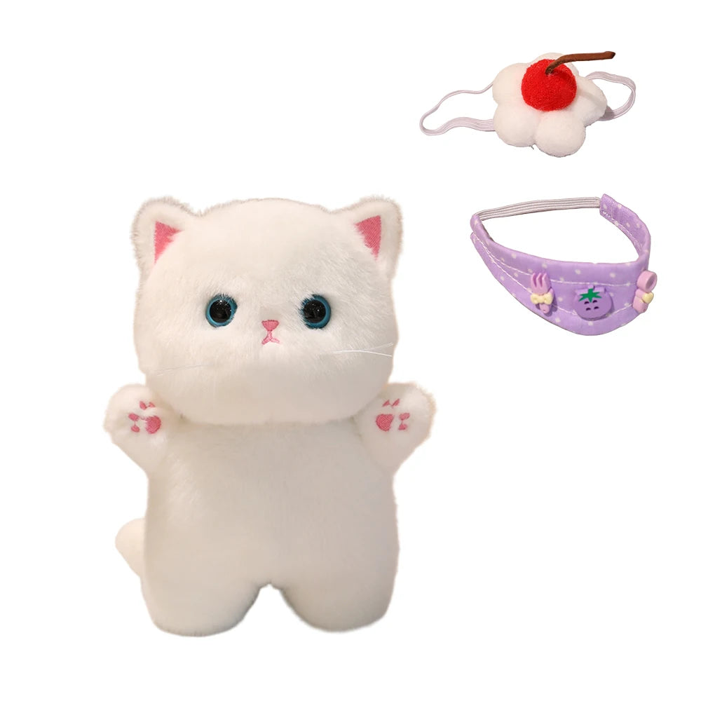 ふわふわ可愛いスイーツ猫ミニぬいぐるみ