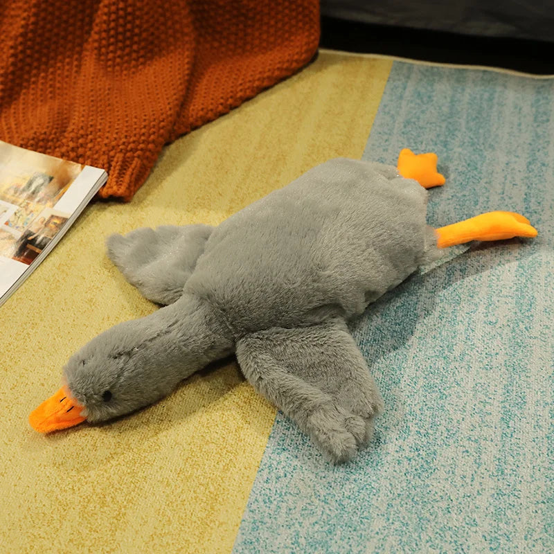 ふわふわ特大ガチョウ抱き枕