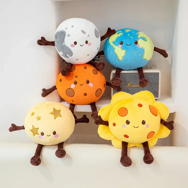 手足付き 笑顔が可愛い 宇宙の星 ふわふわ ぬいぐるみ