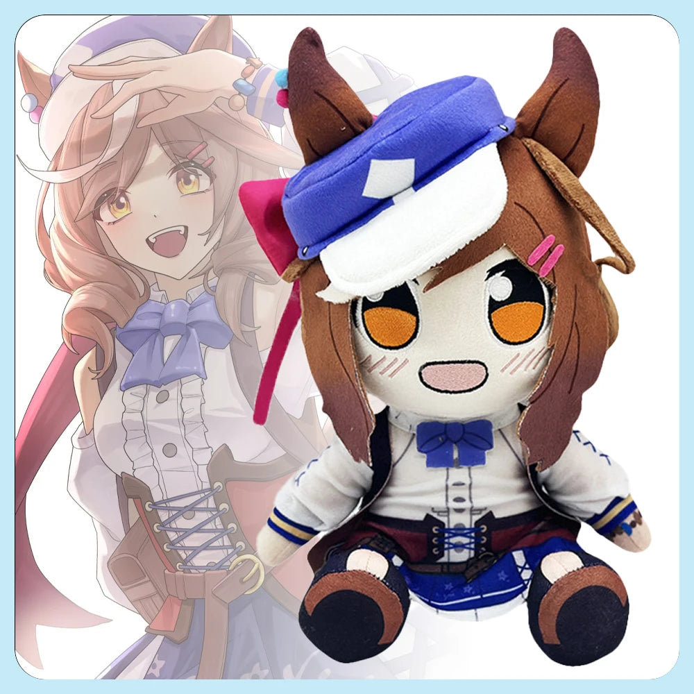 ウマ娘 プリティーダービー マンハッタンカフェ 青い帽子衣装 ぬいぐるみ