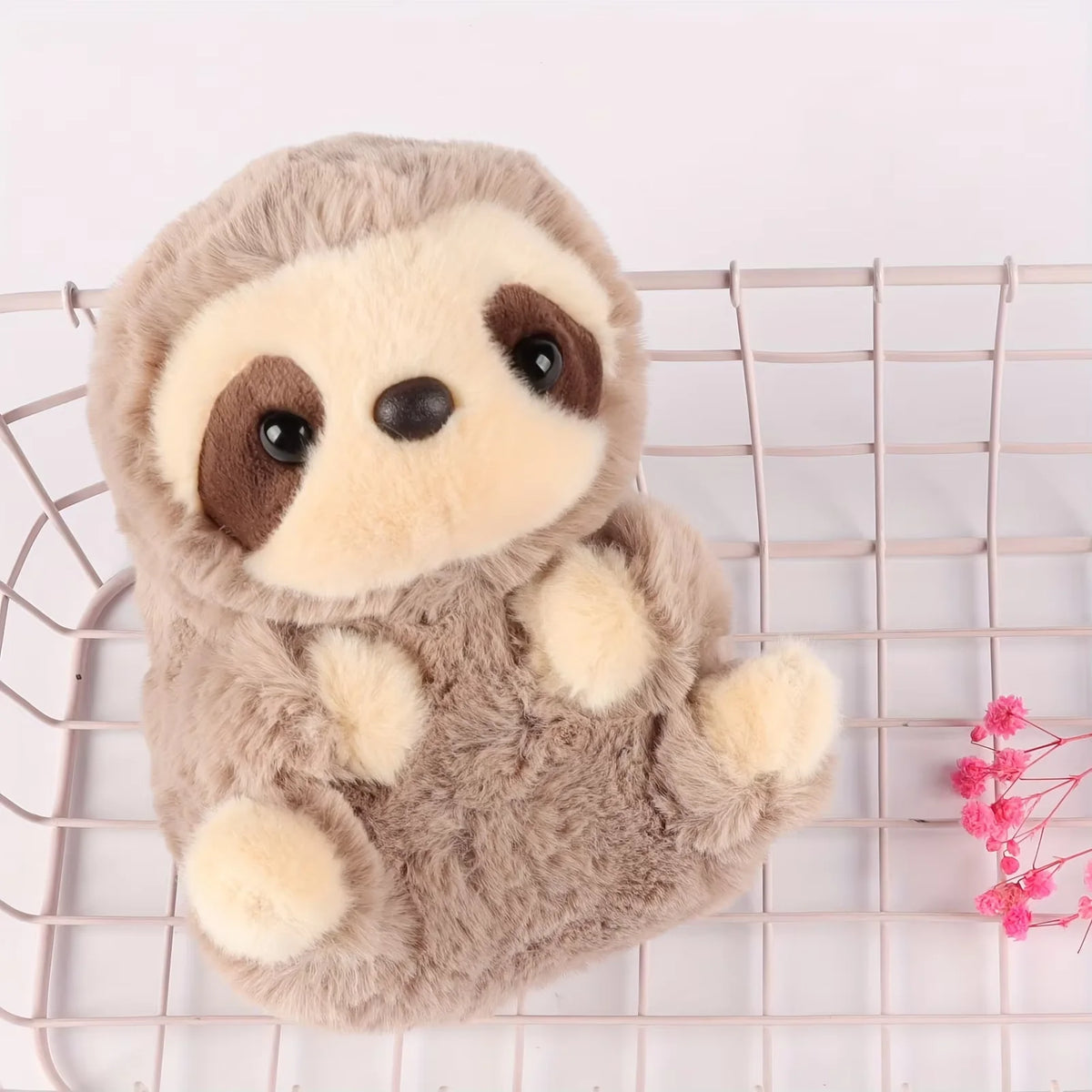 かわいい ふわふわ ナマケモノ 湯たんぽカバー