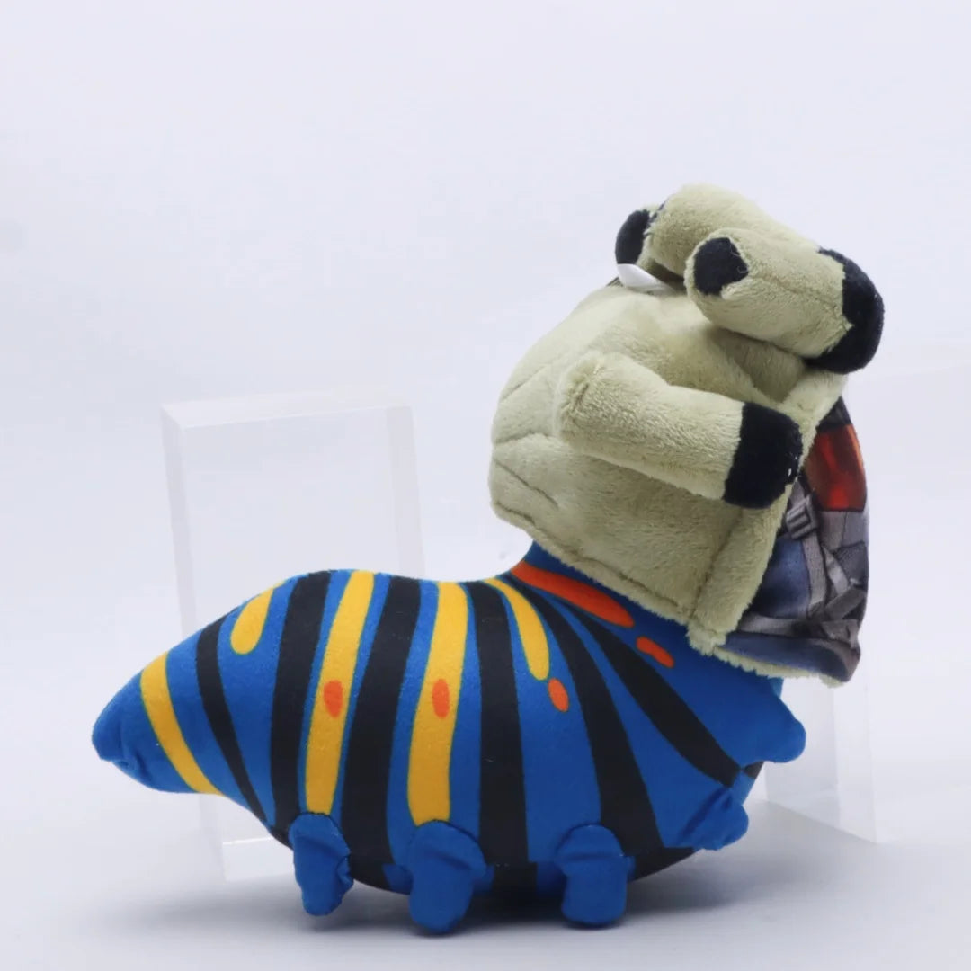 パイロット風ヘルメット ゴーグル付き 青いぬいぐるみ