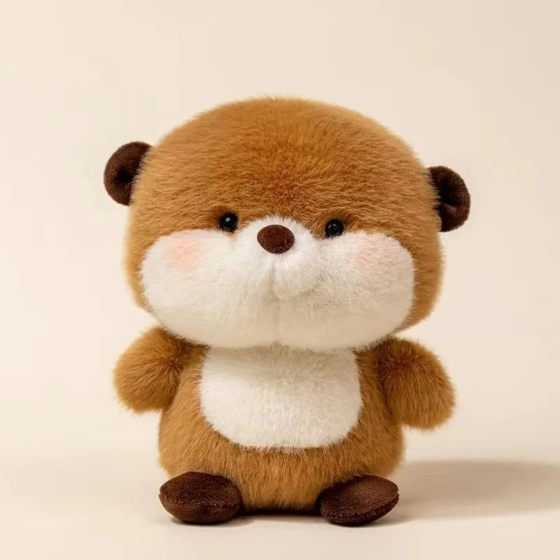 New Kawaii Soft Animal Series Plush Doll Pillow Elephant Pig Dog Sheep Penguin Raccoon Cat Cute Plush Toy Gift for Boys or Girls