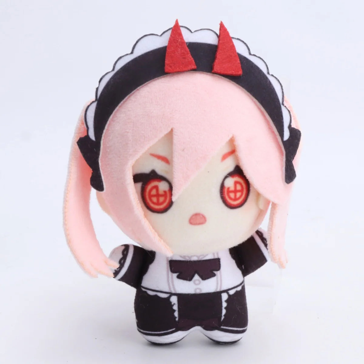 ピンク髪のデビルメイド風 ちびぬいぐるみ