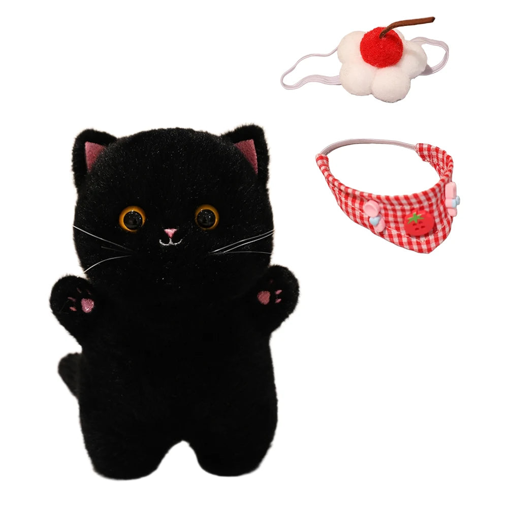 ふわふわ可愛いスイーツ猫ミニぬいぐるみ