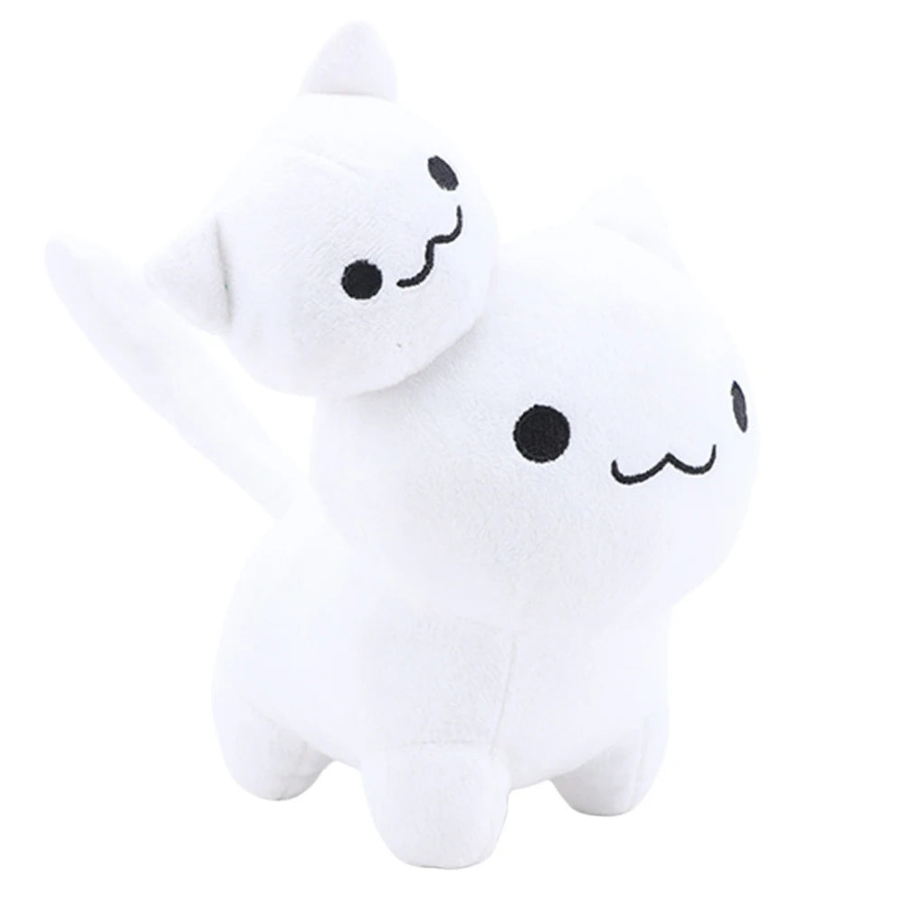 Mewgenics! 白い二頭猫 ぬいぐるみ