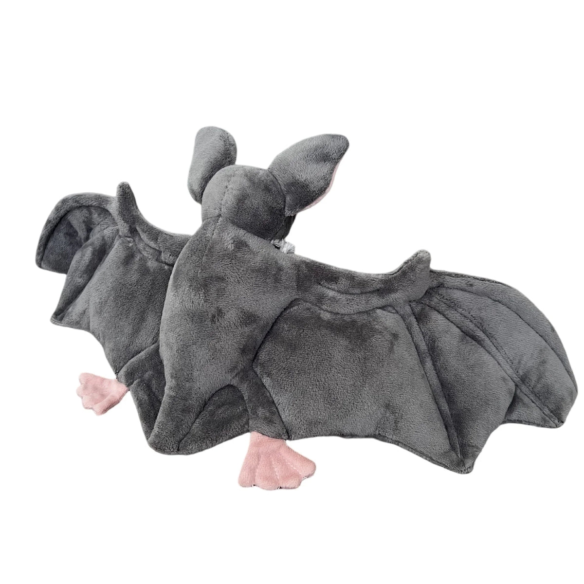 ハロウィン ふわふわ ダークグレー コウモリ ぬいぐるみ