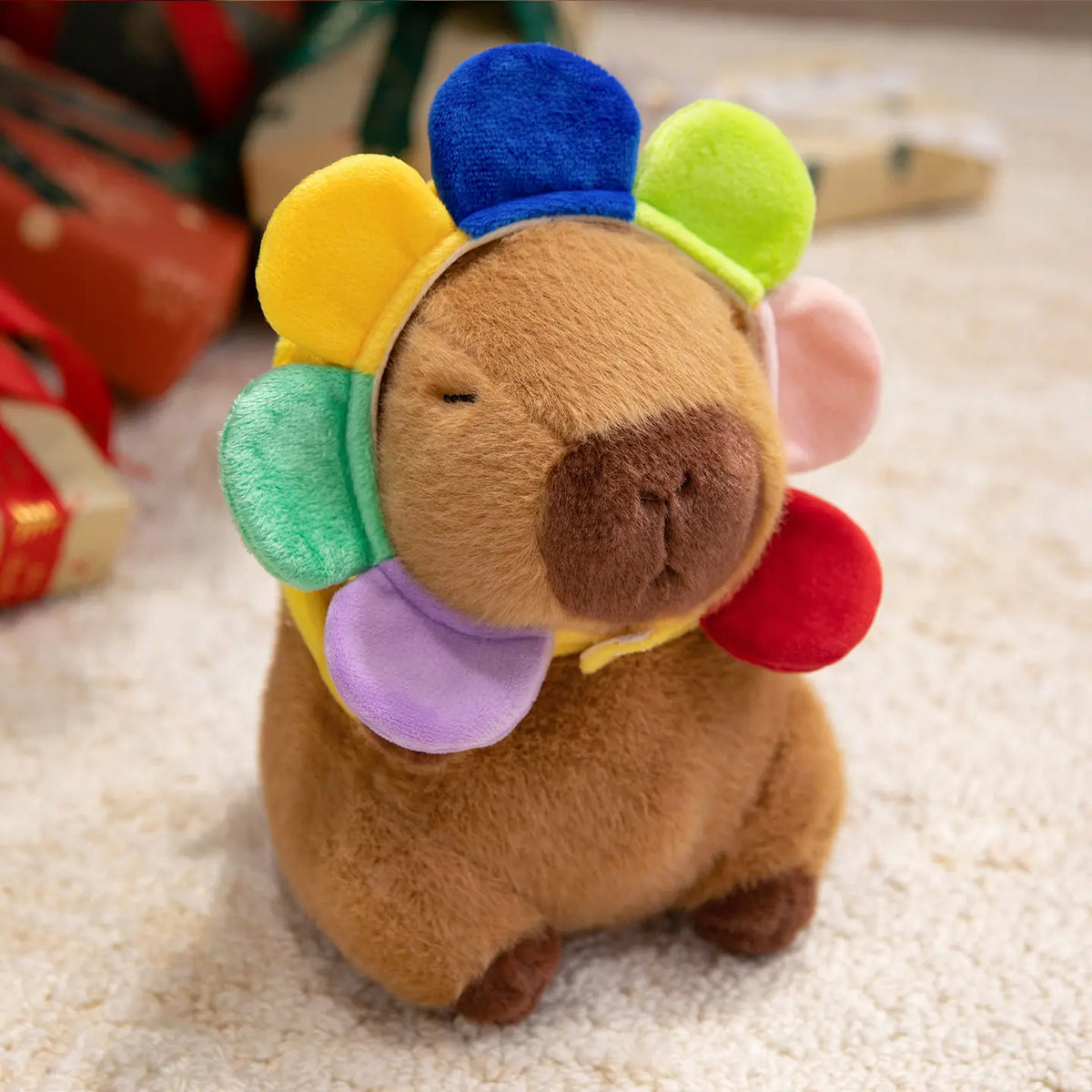 選べる！眠れるカピバラの可愛いコスチュームぬいぐるみ