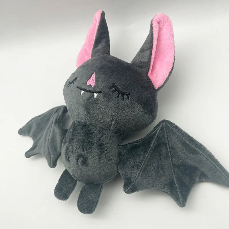 Halloween Plushies Mini Lavender Sleepy Bat Plush Toys Cute Cartoon Skeleton Cat Pillow Soft Ghost Models Halloween Kids Gifts