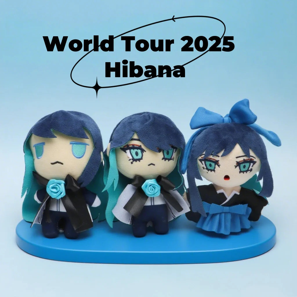 ヒバナ ワールドツアー 2025 ちびキャラ ぬいぐるみ 3体セット