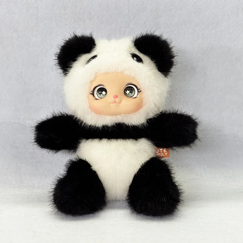かわいい ふわふわうさぎ 着ぐるみ ドール グレー