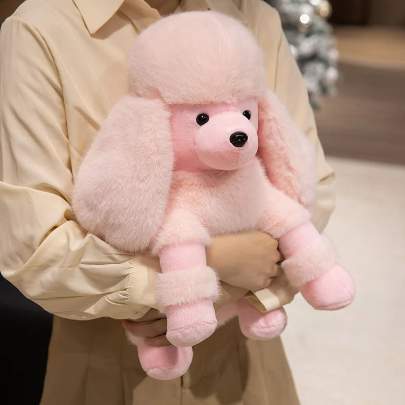 ふわふわ モコモコ 白い プードル ぬいぐるみ