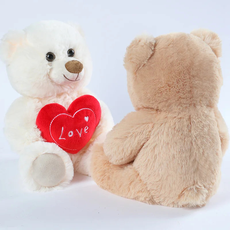 ３種のかわいいLoveハート付きふわふわぬいぐるみ
